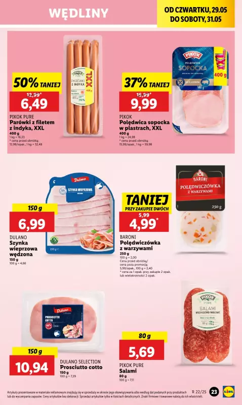Lidl - gazetka promocyjna Oferta od czwartku od czwartku 29.05 do soboty 31.05 - strona 31