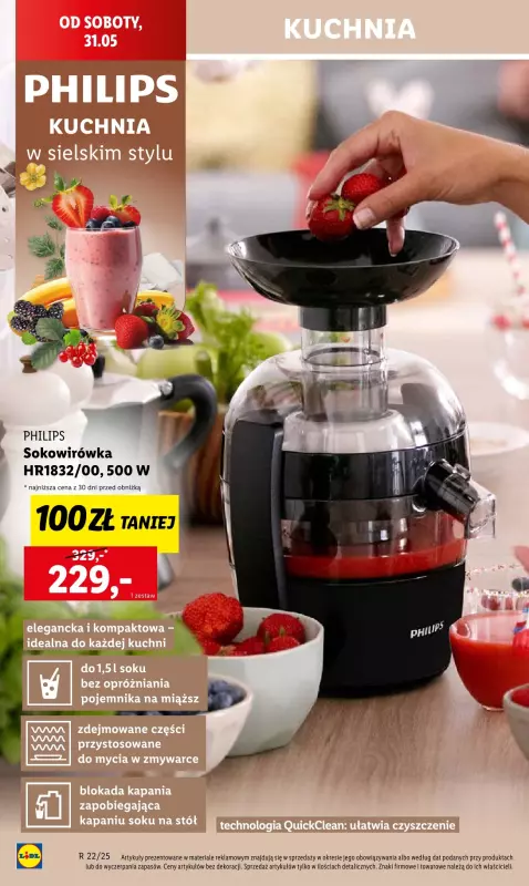 Lidl - gazetka promocyjna Oferta od czwartku od czwartku 29.05 do soboty 31.05 - strona 20