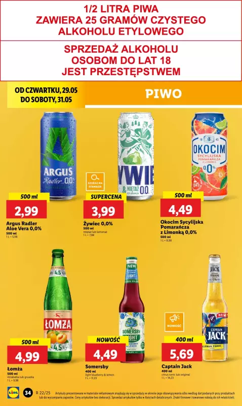 Lidl - gazetka promocyjna Oferta od czwartku od czwartku 29.05 do soboty 31.05 - strona 46