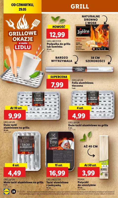 Lidl - gazetka promocyjna Oferta od czwartku od czwartku 29.05 do soboty 31.05 - strona 38