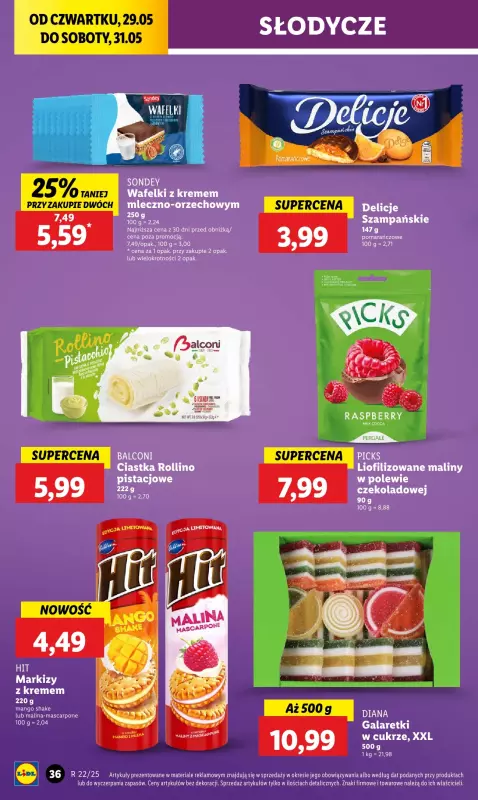 Lidl - gazetka promocyjna Oferta od czwartku od czwartku 29.05 do soboty 31.05 - strona 48