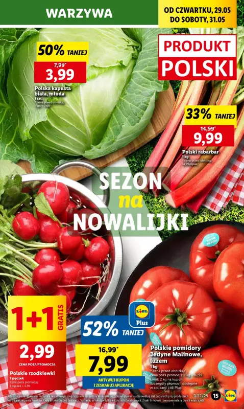 Lidl - gazetka promocyjna Oferta od czwartku od czwartku 29.05 do soboty 31.05 - strona 23