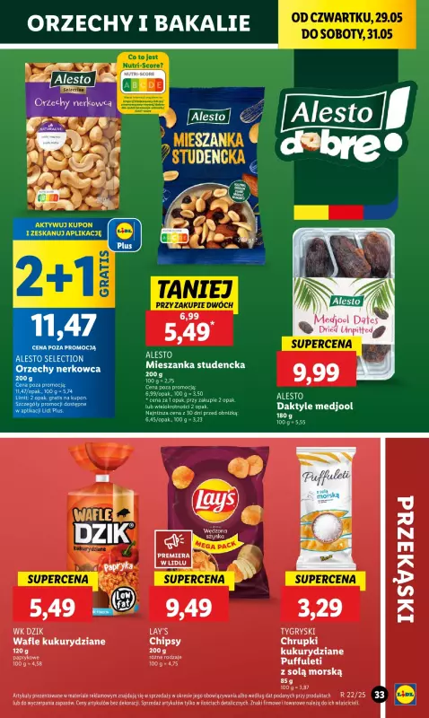 Lidl - gazetka promocyjna Oferta od czwartku od czwartku 29.05 do soboty 31.05 - strona 45