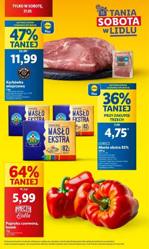 Lidl - gazetka promocyjna Oferta od czwartku od czwartku 29.05 do soboty 31.05 - strona 6