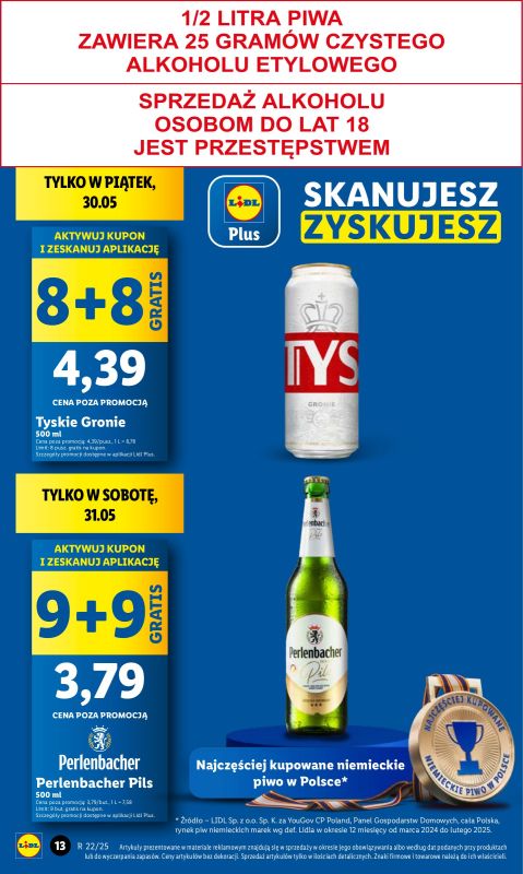 Lidl - gazetka promocyjna Oferta od czwartku od czwartku 29.05 do soboty 31.05 - strona 18