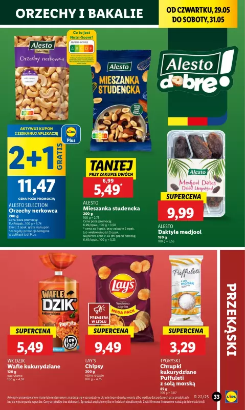 Lidl - gazetka promocyjna Oferta od czwartku od czwartku 29.05 do soboty 31.05 - strona 45