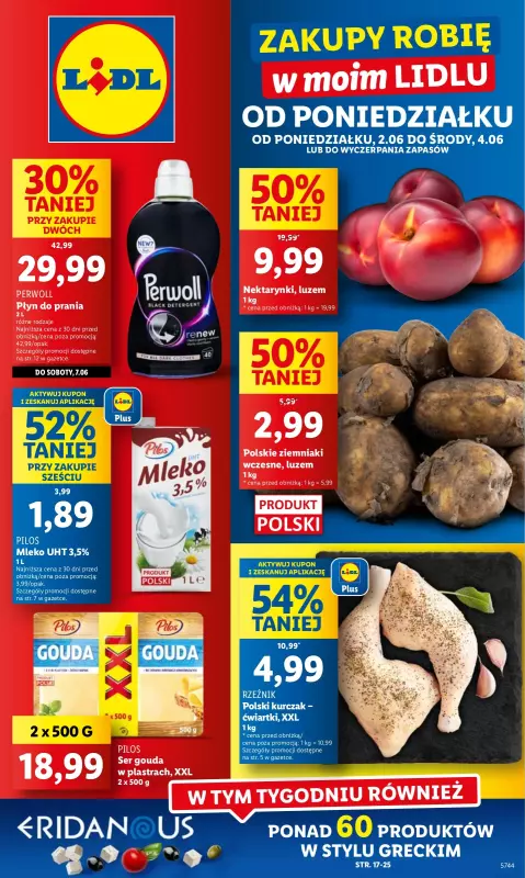 Lidl - gazetka promocyjna Oferta od poniedziałku  