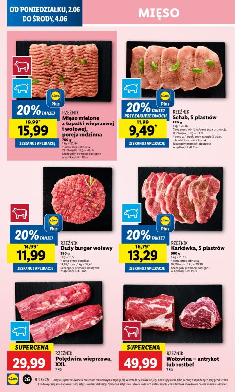 Lidl - gazetka promocyjna Oferta od poniedziałku od poniedziałku 02.06 do środy 04.06 - strona 28
