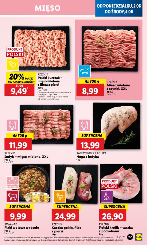 Lidl - gazetka promocyjna Oferta od poniedziałku od poniedziałku 02.06 do środy 04.06 - strona 29