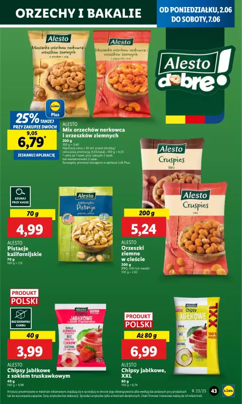 Lidl - gazetka promocyjna Oferta od poniedziałku od poniedziałku 02.06 do środy 04.06 - strona 49