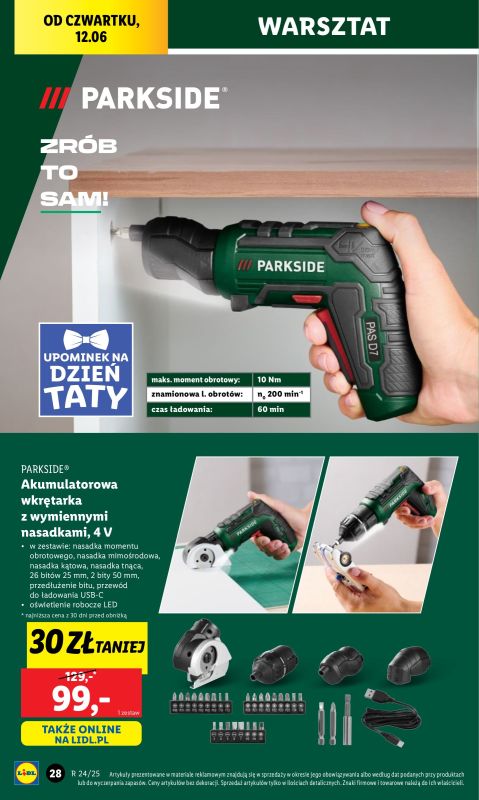 Lidl - gazetka promocyjna Katalog od poniedziałku 09.06 do soboty 14.06 - strona 38