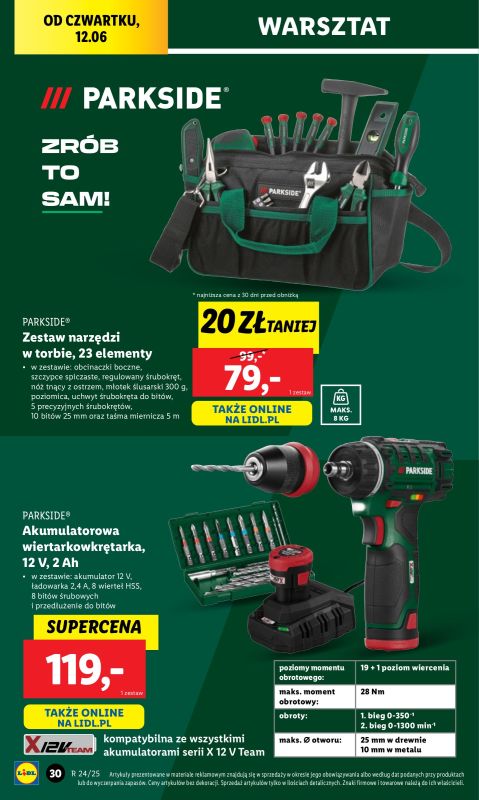 Lidl - gazetka promocyjna Katalog od poniedziałku 09.06 do soboty 14.06 - strona 40