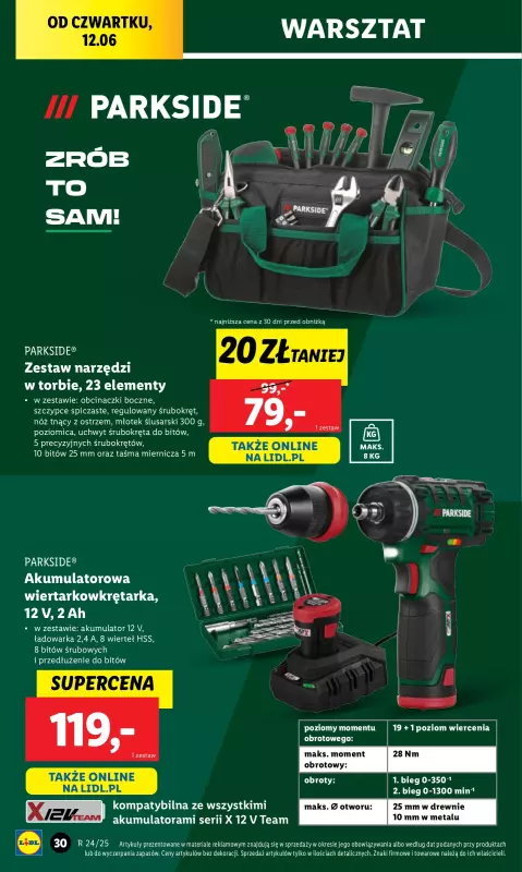 Lidl - gazetka promocyjna Katalog od poniedziałku 09.06 do soboty 14.06 - strona 40