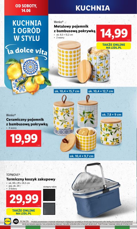 Lidl - gazetka promocyjna Katalog od poniedziałku 09.06 do soboty 14.06 - strona 52