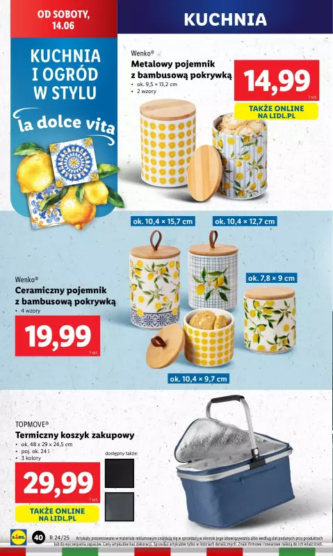 Lidl - gazetka promocyjna Katalog od poniedziałku 09.06 do soboty 14.06 - strona 52