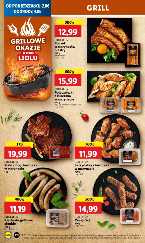 Lidl - gazetka promocyjna Oferta od poniedziałku od poniedziałku 02.06 do środy 04.06 - strona 32