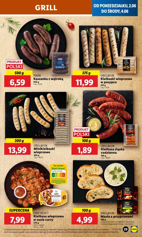 Lidl - gazetka promocyjna Oferta od poniedziałku od poniedziałku 02.06 do środy 04.06 - strona 33