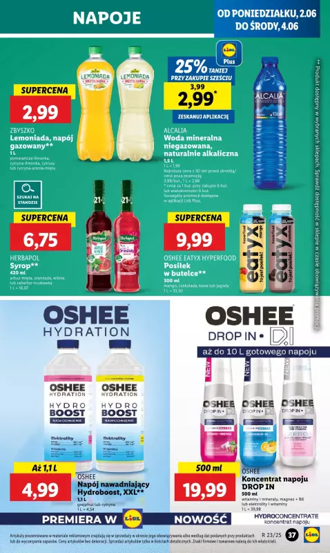 Lidl - gazetka promocyjna Oferta od poniedziałku od poniedziałku 02.06 do środy 04.06 - strona 45