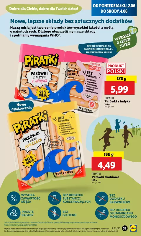 Lidl - gazetka promocyjna Oferta od poniedziałku od poniedziałku 02.06 do środy 04.06 - strona 39