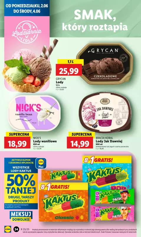 Lidl - gazetka promocyjna Oferta od poniedziałku od poniedziałku 02.06 do środy 04.06 - strona 40