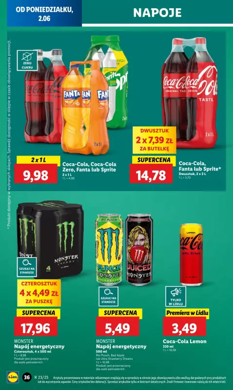 Lidl - gazetka promocyjna Oferta od poniedziałku od poniedziałku 02.06 do środy 04.06 - strona 44