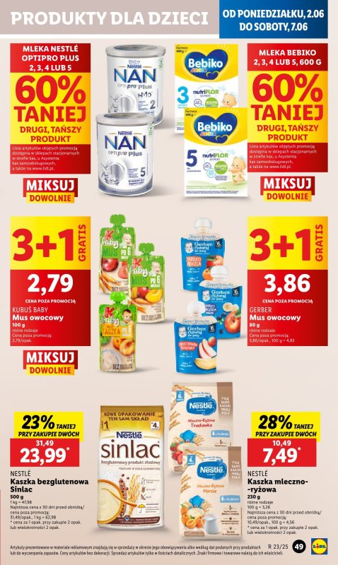 Lidl - gazetka promocyjna Oferta od poniedziałku od poniedziałku 02.06 do środy 04.06 - strona 57