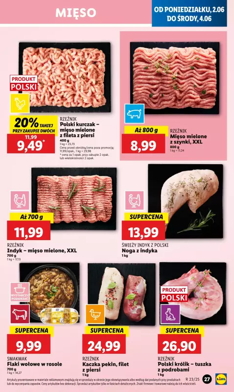 Lidl - gazetka promocyjna Oferta od poniedziałku od poniedziałku 02.06 do środy 04.06 - strona 31