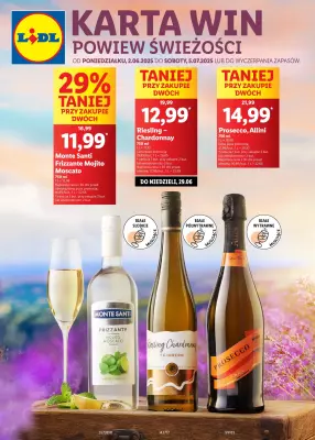 Lidl - gazetka promocyjna Karta Win Powiew Świeżości od wtorku 03.06 do soboty 05.07
