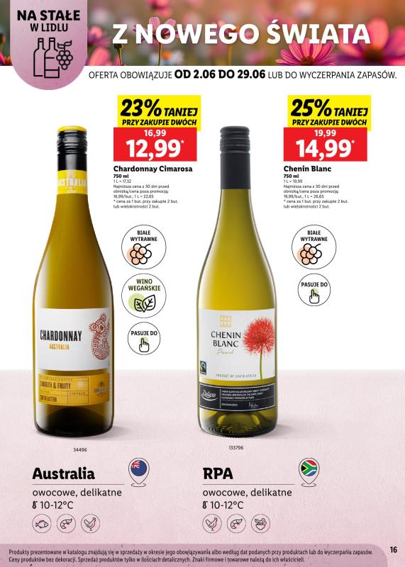 Lidl - gazetka promocyjna Karta Win Powiew Świeżości od wtorku 03.06 do soboty 05.07 - strona 16