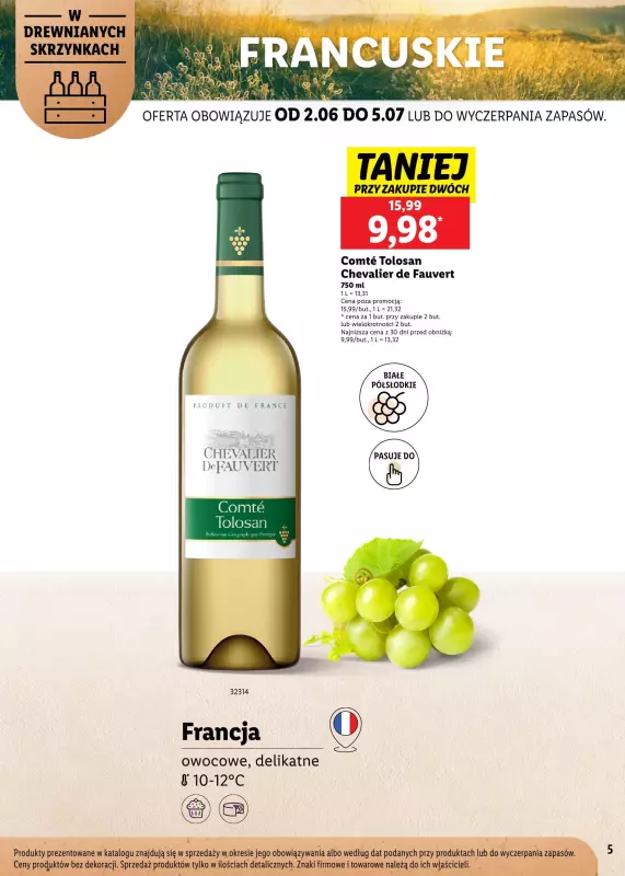 Lidl - gazetka promocyjna Karta Win Powiew Świeżości od wtorku 03.06 do soboty 05.07 - strona 5