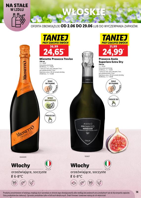 Lidl - gazetka promocyjna Karta Win Powiew Świeżości od wtorku 03.06 do soboty 05.07 - strona 14