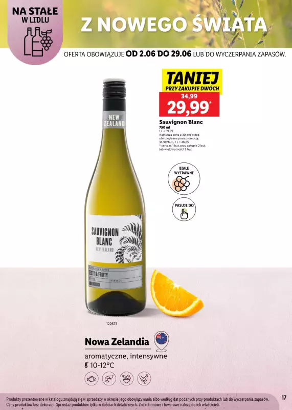 Lidl - gazetka promocyjna Karta Win Powiew Świeżości od wtorku 03.06 do soboty 05.07 - strona 17