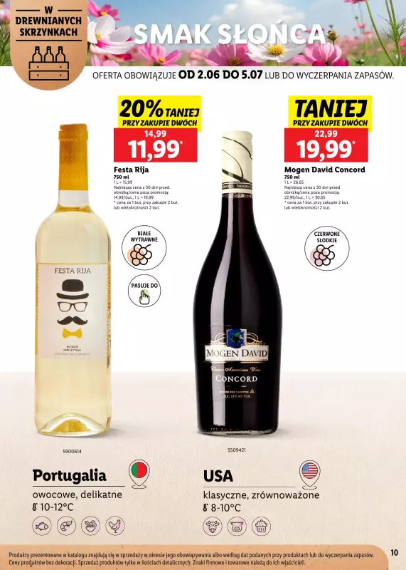Lidl - gazetka promocyjna Karta Win Powiew Świeżości od wtorku 03.06 do soboty 05.07 - strona 10