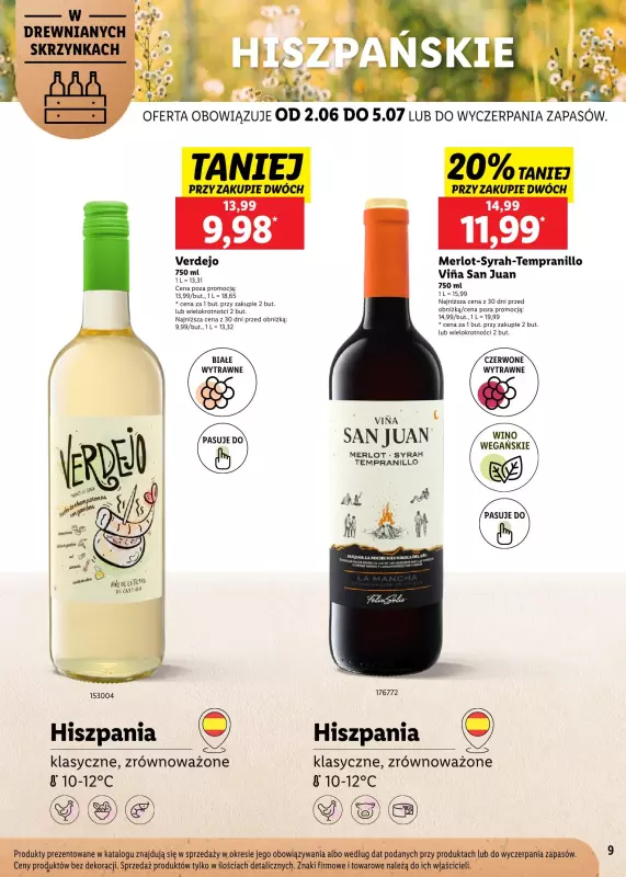 Lidl - gazetka promocyjna Karta Win Powiew 艢wie偶o艣ci od wtorku 03.06 do soboty 05.07 - strona 9 Lidl - gazetka promocyjna Karta Win Powiew 艢wie偶o艣ci od wtorku 03.06 do soboty 05.07 - strona 9
