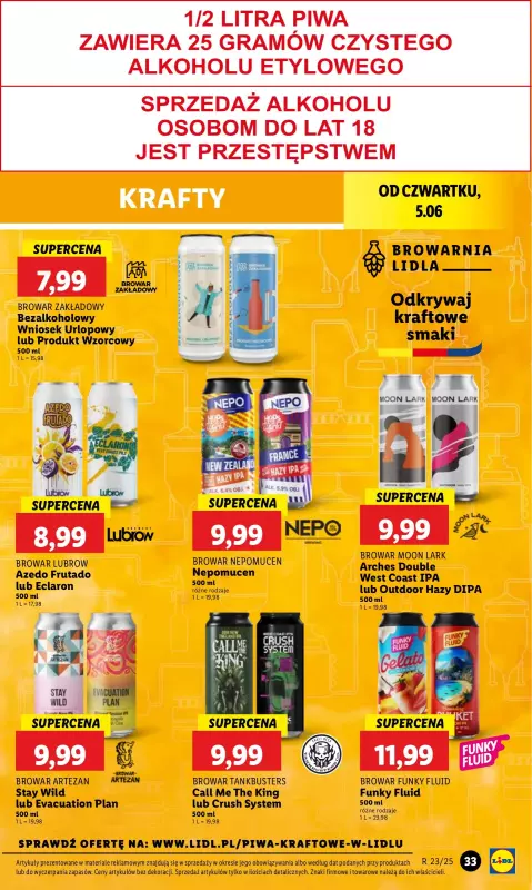 Lidl - gazetka promocyjna Oferta od czwartku od czwartku 05.06 do soboty 07.06 - strona 41