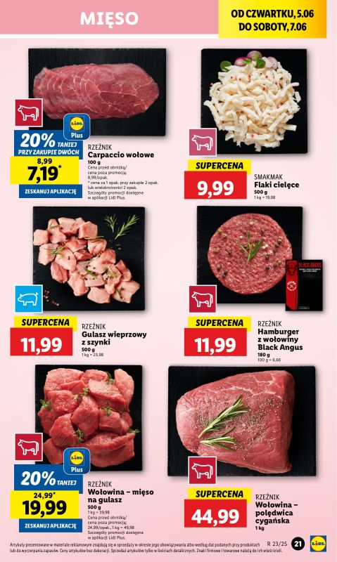 Lidl - gazetka promocyjna Oferta od czwartku od czwartku 05.06 do soboty 07.06 - strona 25