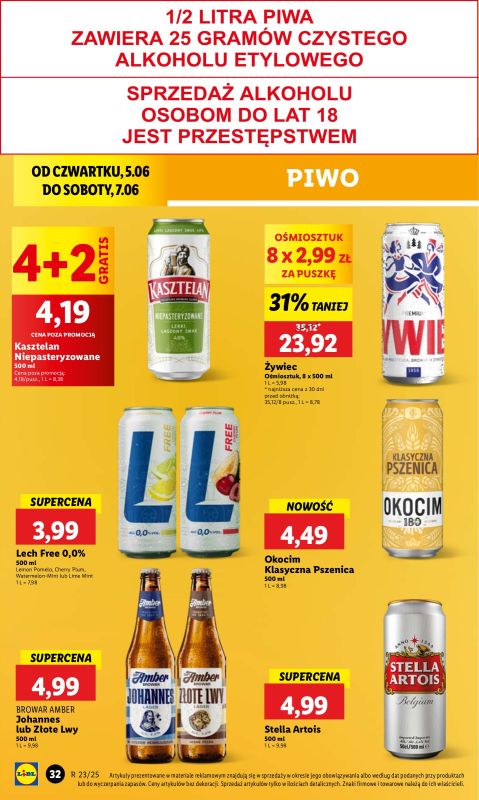 Lidl - gazetka promocyjna Oferta od czwartku od czwartku 05.06 do soboty 07.06 - strona 42