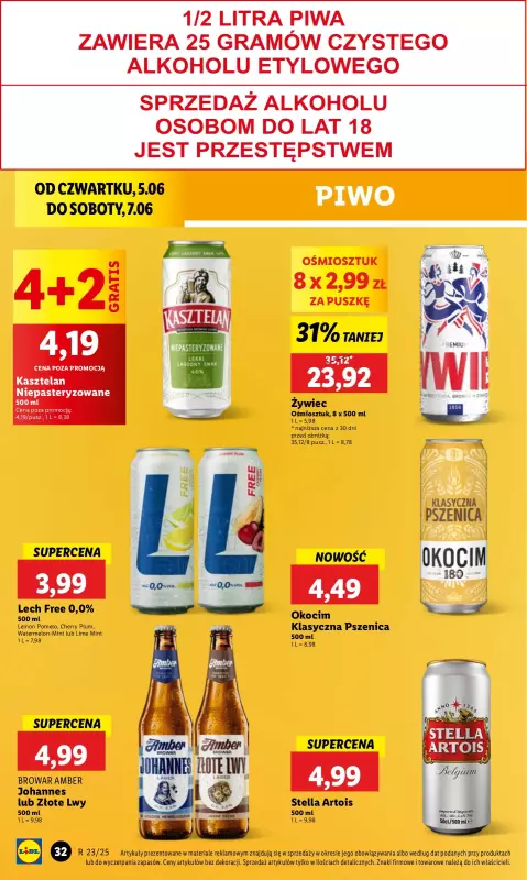 Lidl - gazetka promocyjna Oferta od czwartku od czwartku 05.06 do soboty 07.06 - strona 42