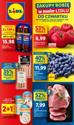 Lidl - gazetka promocyjna Oferta od czwartku od czwartku 05.06 do soboty 07.06