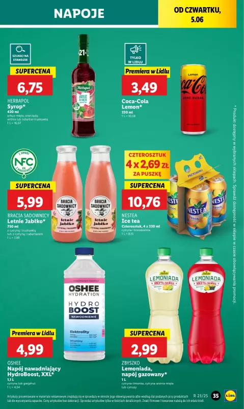 Lidl - gazetka promocyjna Oferta od czwartku od czwartku 05.06 do soboty 07.06 - strona 45