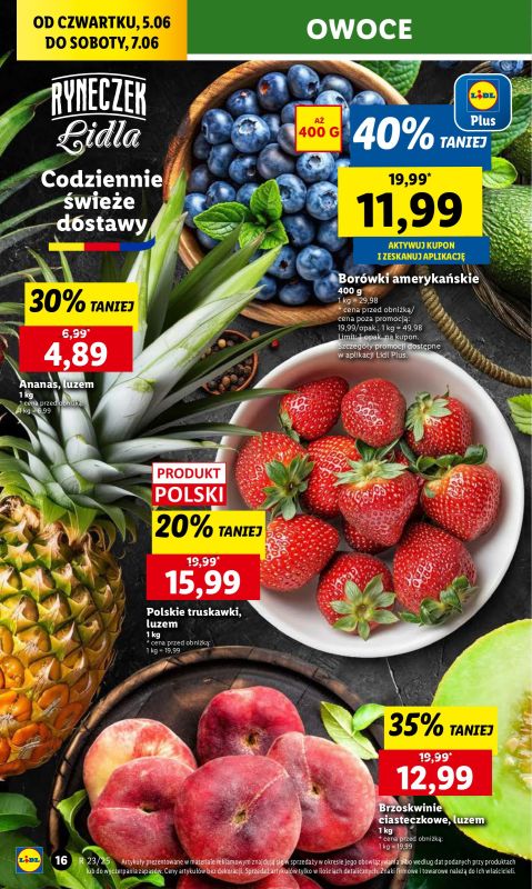 Lidl - gazetka promocyjna Oferta od czwartku od czwartku 05.06 do soboty 07.06 - strona 20