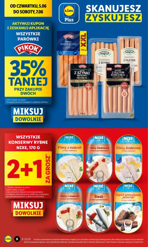 Lidl - gazetka promocyjna Oferta od czwartku od czwartku 05.06 do soboty 07.06 - strona 6