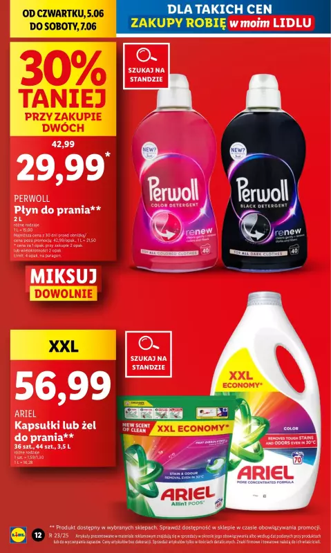 Lidl - gazetka promocyjna Oferta od czwartku od czwartku 05.06 do soboty 07.06 - strona 12