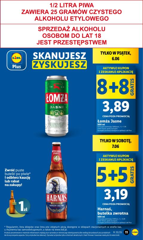 Lidl - gazetka promocyjna Oferta od czwartku od czwartku 05.06 do soboty 07.06 - strona 11