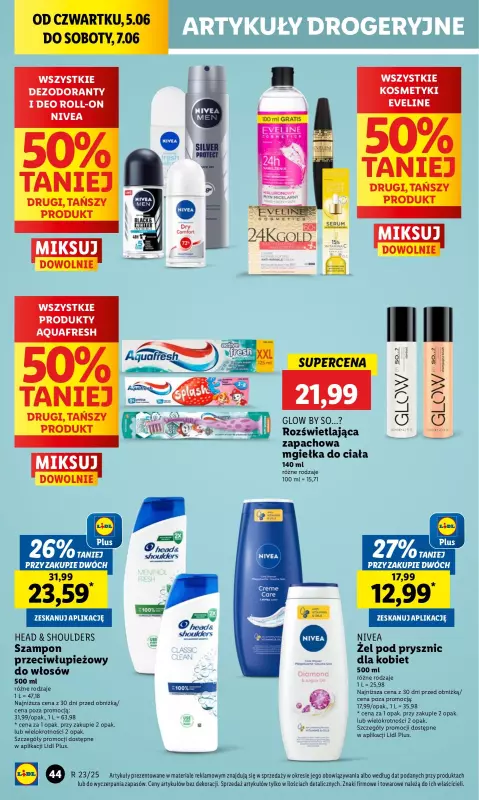 Lidl - gazetka promocyjna Oferta od czwartku od czwartku 05.06 do soboty 07.06 - strona 54
