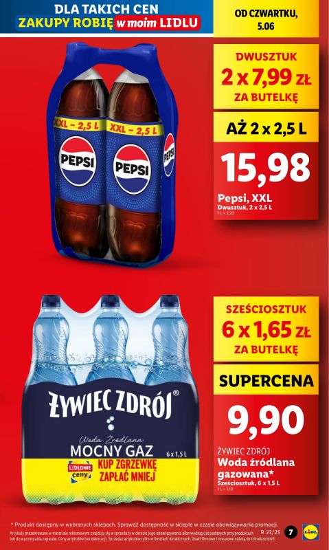 Lidl - gazetka promocyjna Oferta od czwartku od czwartku 05.06 do soboty 07.06 - strona 7