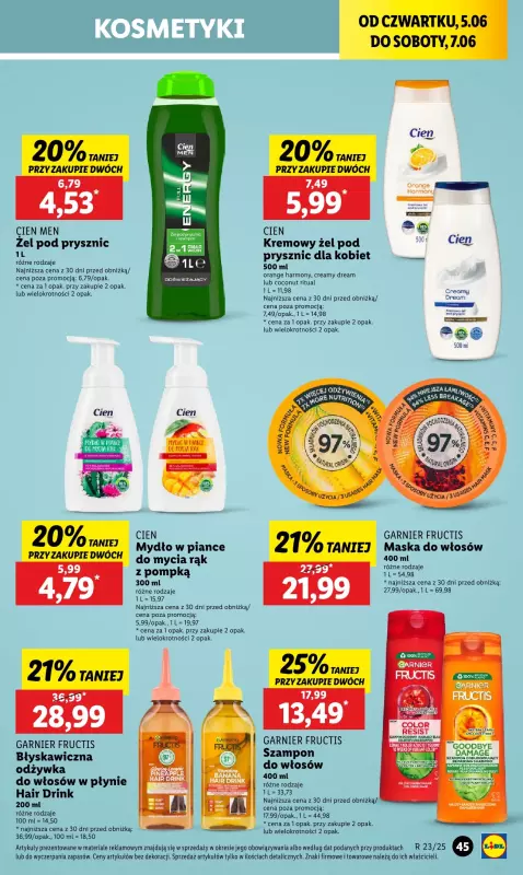 Lidl - gazetka promocyjna Oferta od czwartku od czwartku 05.06 do soboty 07.06 - strona 61