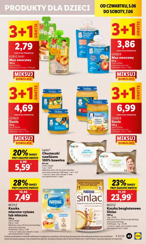 Lidl - gazetka promocyjna Oferta od czwartku od czwartku 05.06 do soboty 07.06 - strona 59