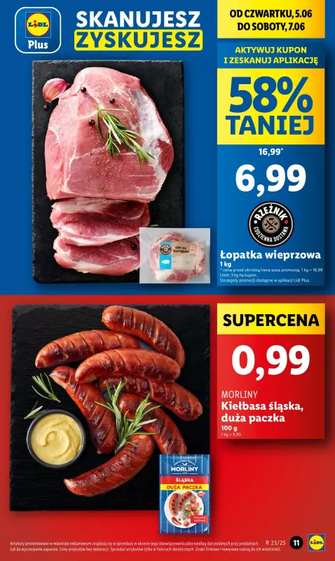 Lidl - gazetka promocyjna Oferta od czwartku od czwartku 05.06 do soboty 07.06 - strona 11