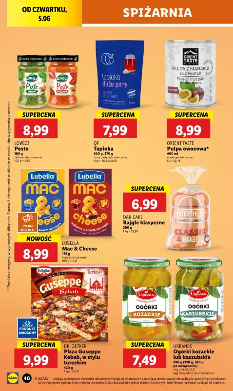 Lidl - gazetka promocyjna Oferta od czwartku od czwartku 05.06 do soboty 07.06 - strona 56